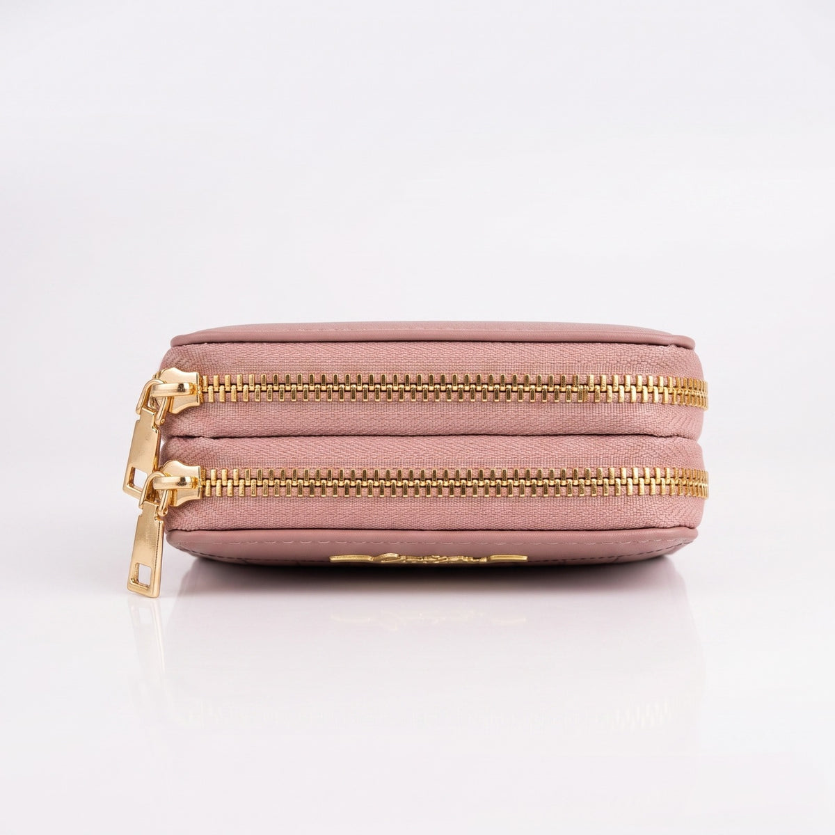Love Heart Women's Zip Wallet – Dusty Pink